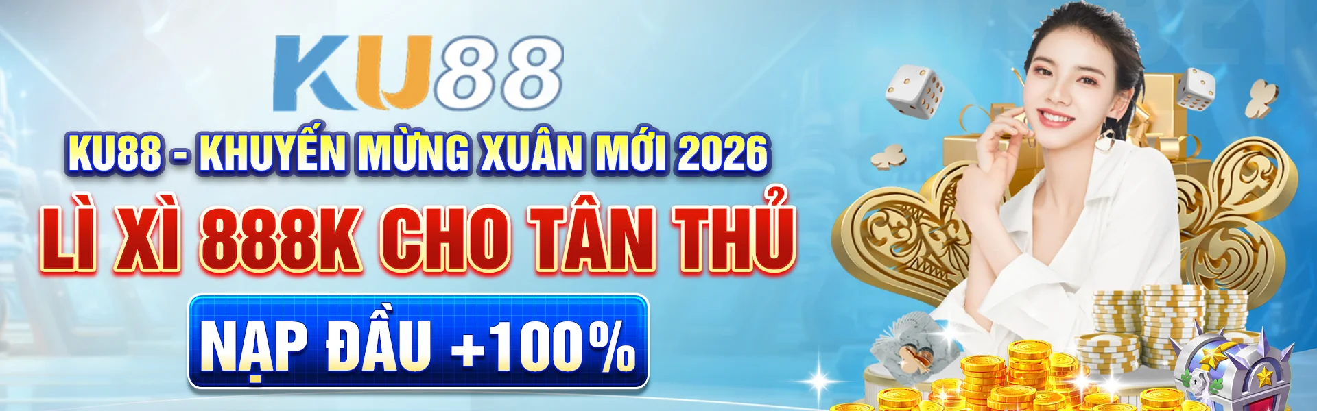 Hình ảnh giới thiệu các chuyên mục nội dung Ku88